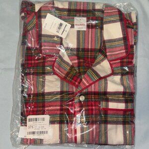 Hanna Andersson Multicolor Plaid Pajama Sleep shirt